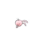 ピンクなうさぎ(改)（個別スタンプ：3）