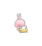 ピンクなうさぎ(改)（個別スタンプ：15）