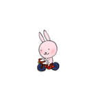 ピンクなうさぎ(改)（個別スタンプ：18）