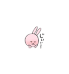 ピンクなうさぎ(改)（個別スタンプ：22）