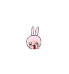 ピンクなうさぎ(改)（個別スタンプ：33）
