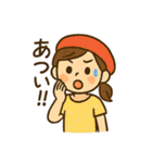 家庭菜園女子の毎日使える日常会話スタンプ（個別スタンプ：21）