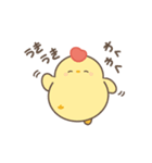 ひよコケ 日常スタンプ（個別スタンプ：4）