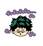 ゆるい「僕のヒーローアカデミア」（個別スタンプ：6）