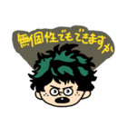 ゆるい「僕のヒーローアカデミア」（個別スタンプ：40）