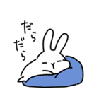 ネガティブなうさぎ～毎日使える（個別スタンプ：16）