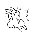 ネガティブなうさぎ～毎日使える（個別スタンプ：29）
