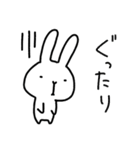 ネガティブなうさぎ～毎日使える（個別スタンプ：40）