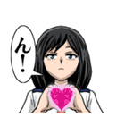 小大 唯は喋らない（個別スタンプ：34）