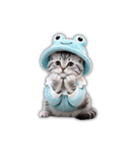 もふもふ子猫の日常スタンプ（個別スタンプ：18）