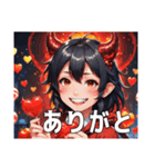 ハロウィン子悪魔スタンプ（個別スタンプ：3）