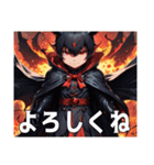ハロウィン子悪魔スタンプ（個別スタンプ：4）