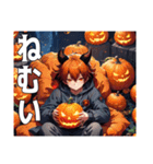 ハロウィン子悪魔スタンプ（個別スタンプ：20）