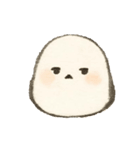ふんわり優しいウサギ・シマエナガ(絵本風)（個別スタンプ：17）