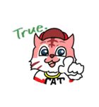 ストレイにゃんこ（個別スタンプ：4）