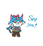 ストレイにゃんこ（個別スタンプ：7）