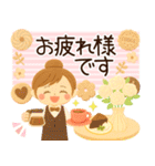 ＊大人女子＊優しい薔薇ガーリー（個別スタンプ：5）