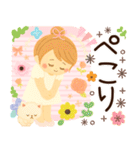 ＊大人女子＊優しい薔薇ガーリー（個別スタンプ：12）