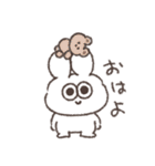 愛おしい太っちょうさぎ（個別スタンプ：5）