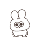 愛おしい太っちょうさぎ（個別スタンプ：6）