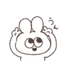 愛おしい太っちょうさぎ（個別スタンプ：15）
