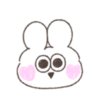 愛おしい太っちょうさぎ（個別スタンプ：22）