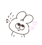愛おしい太っちょうさぎ（個別スタンプ：30）