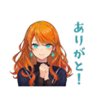 魔女のオカルト研究会★美麗（個別スタンプ：20）