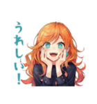 魔女のオカルト研究会★美麗（個別スタンプ：21）