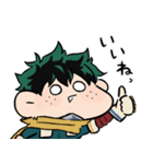 もちっとヒロアカ2。（個別スタンプ：4）