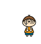 めがね男子 スタンプ（個別スタンプ：9）