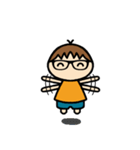 めがね男子 スタンプ（個別スタンプ：34）