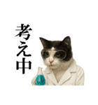 サングラス猫♥ Ver.文字あり（個別スタンプ：18）