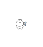 超ちいさいうさぎのきもち。〜あいさつ〜2（個別スタンプ：21）