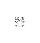 超ちいさいうさぎのきもち。〜あいさつ〜2（個別スタンプ：23）