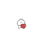 超ちいさいうさぎのきもち。〜あいさつ〜2（個別スタンプ：24）