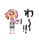 下手だらけ✖️ヒロアカ（個別スタンプ：9）