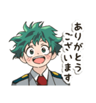 毎日使える♡僕のヒーローアカデミア出久（個別スタンプ：11）