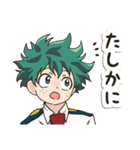 毎日使える♡僕のヒーローアカデミア出久（個別スタンプ：22）