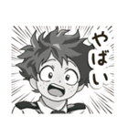 毎日使える♡僕のヒーローアカデミア出久（個別スタンプ：30）