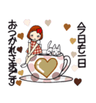 ひま子ちゃん702大人女子の秋にキュン♥（個別スタンプ：36）