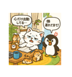 シャボン玉で宇宙遊泳！ふわふわトリップ（個別スタンプ：11）