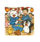 シャボン玉で宇宙遊泳！ふわふわトリップ（個別スタンプ：21）