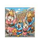 シャボン玉で宇宙遊泳！ふわふわトリップ（個別スタンプ：22）