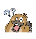 ウザすぎ❤毒舌カモノハシ（個別スタンプ：4）