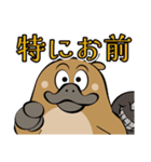 ウザすぎ❤毒舌カモノハシ（個別スタンプ：22）