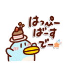 気楽に使える＊手描きのゆるい秋スタンプ（個別スタンプ：25）