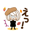 やさしいお返事♡ゆるふわレディ【秋冬】（個別スタンプ：31）