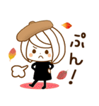 やさしいお返事♡ゆるふわレディ【秋冬】（個別スタンプ：33）