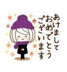 やさしいお返事♡ゆるふわレディ【秋冬】（個別スタンプ：40）